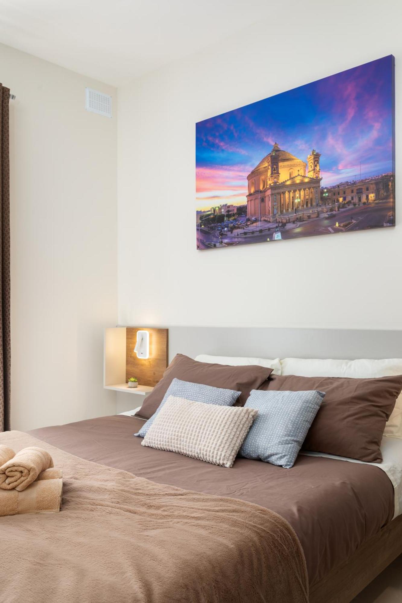 Edka Suites - Modern Sunlit 2Bd Apartments With Balconies - Close To Sliema Promenade, St Julian'S & St Georges Bay Gzira Eksteriør billede