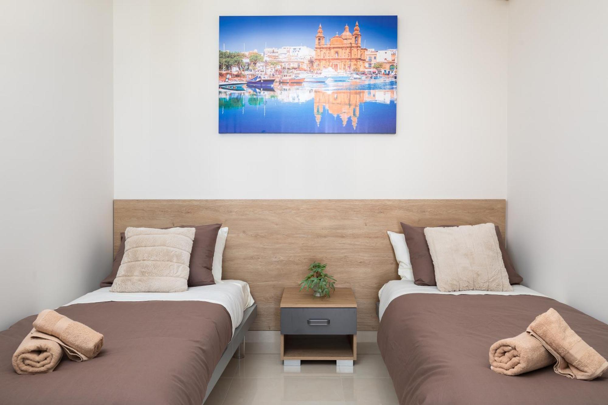 Edka Suites - Modern Sunlit 2Bd Apartments With Balconies - Close To Sliema Promenade, St Julian'S & St Georges Bay Gzira Eksteriør billede