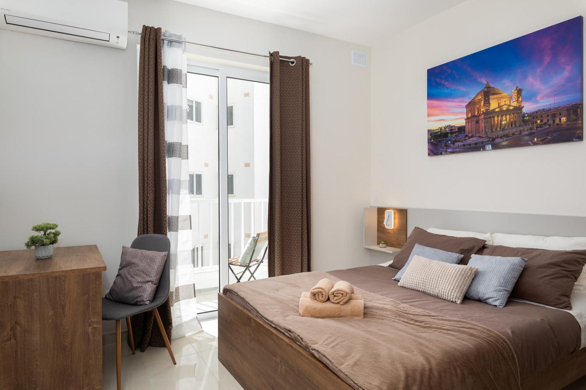 Edka Suites - Modern Sunlit 2Bd Apartments With Balconies - Close To Sliema Promenade, St Julian'S & St Georges Bay Gzira Eksteriør billede