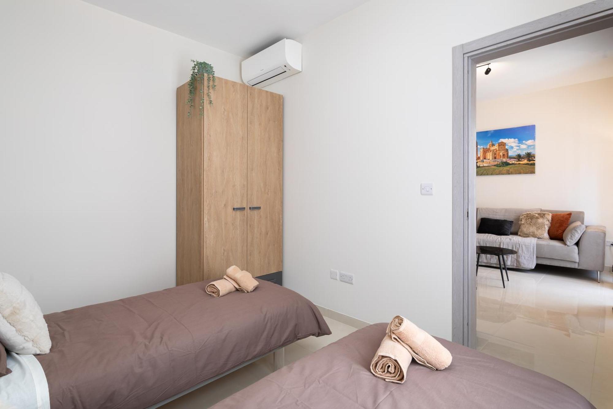 Edka Suites - Modern Sunlit 2Bd Apartments With Balconies - Close To Sliema Promenade, St Julian'S & St Georges Bay Gzira Eksteriør billede