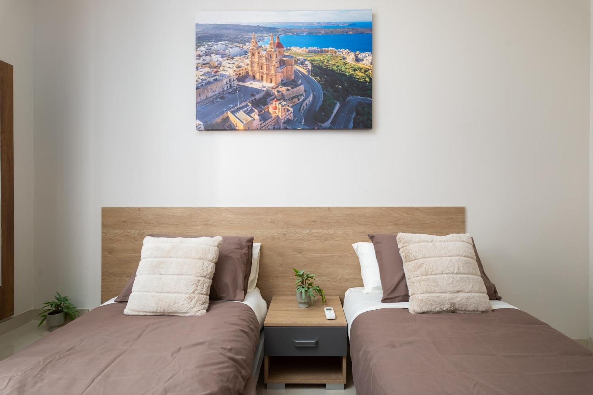 Edka Suites - Modern Sunlit 2Bd Apartments With Balconies - Close To Sliema Promenade, St Julian'S & St Georges Bay Gzira Eksteriør billede