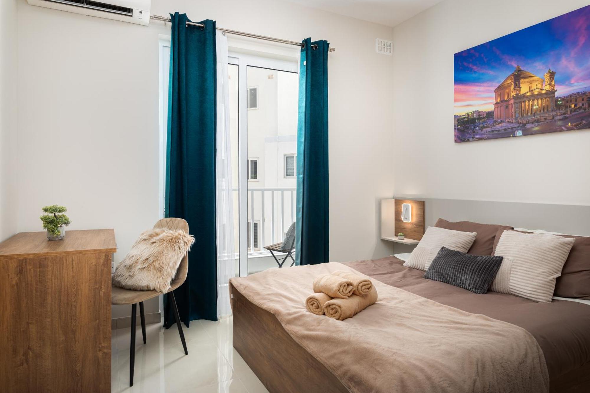 Edka Suites - Modern Sunlit 2Bd Apartments With Balconies - Close To Sliema Promenade, St Julian'S & St Georges Bay Gzira Eksteriør billede