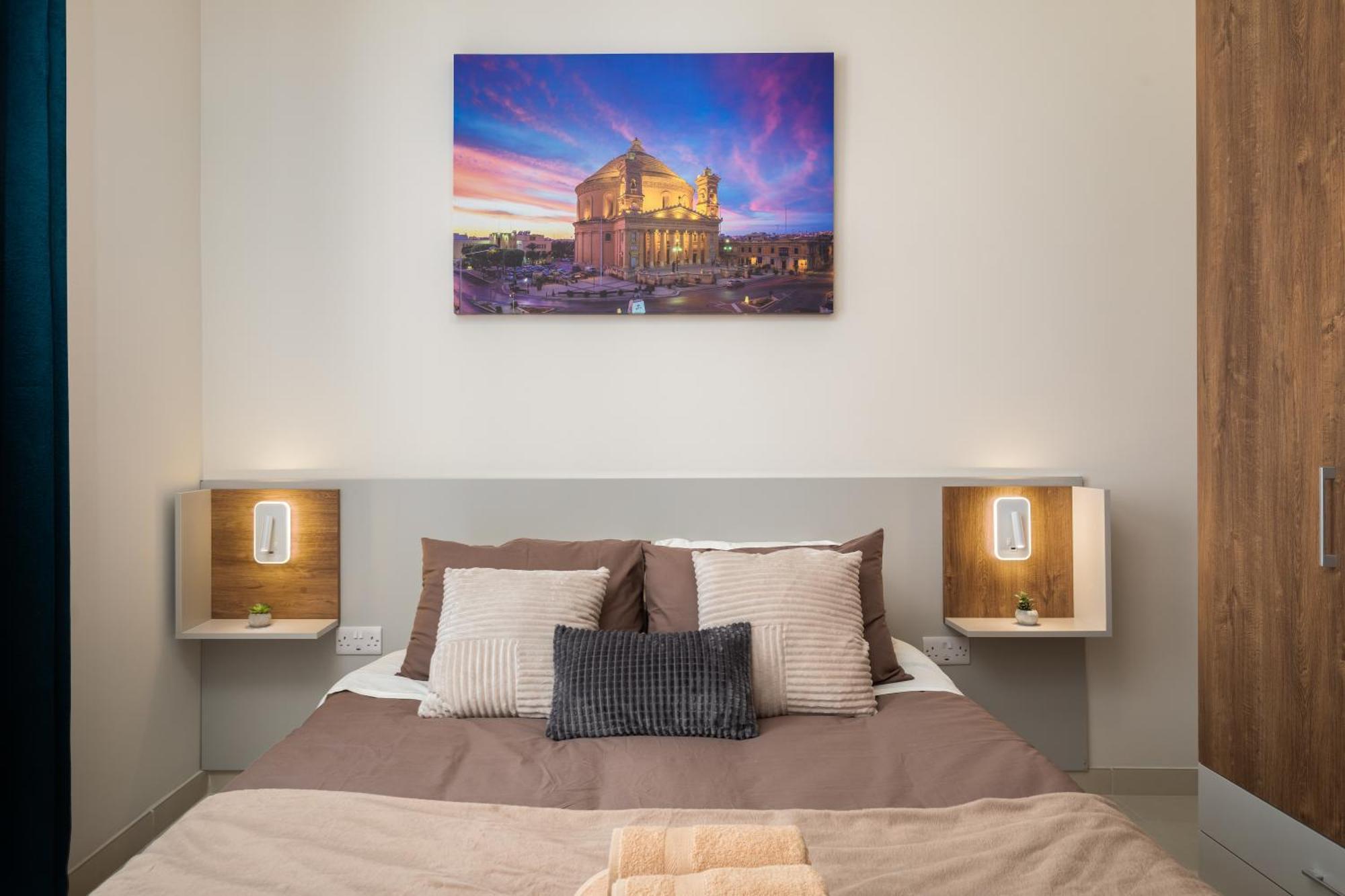 Edka Suites - Modern Sunlit 2Bd Apartments With Balconies - Close To Sliema Promenade, St Julian'S & St Georges Bay Gzira Eksteriør billede