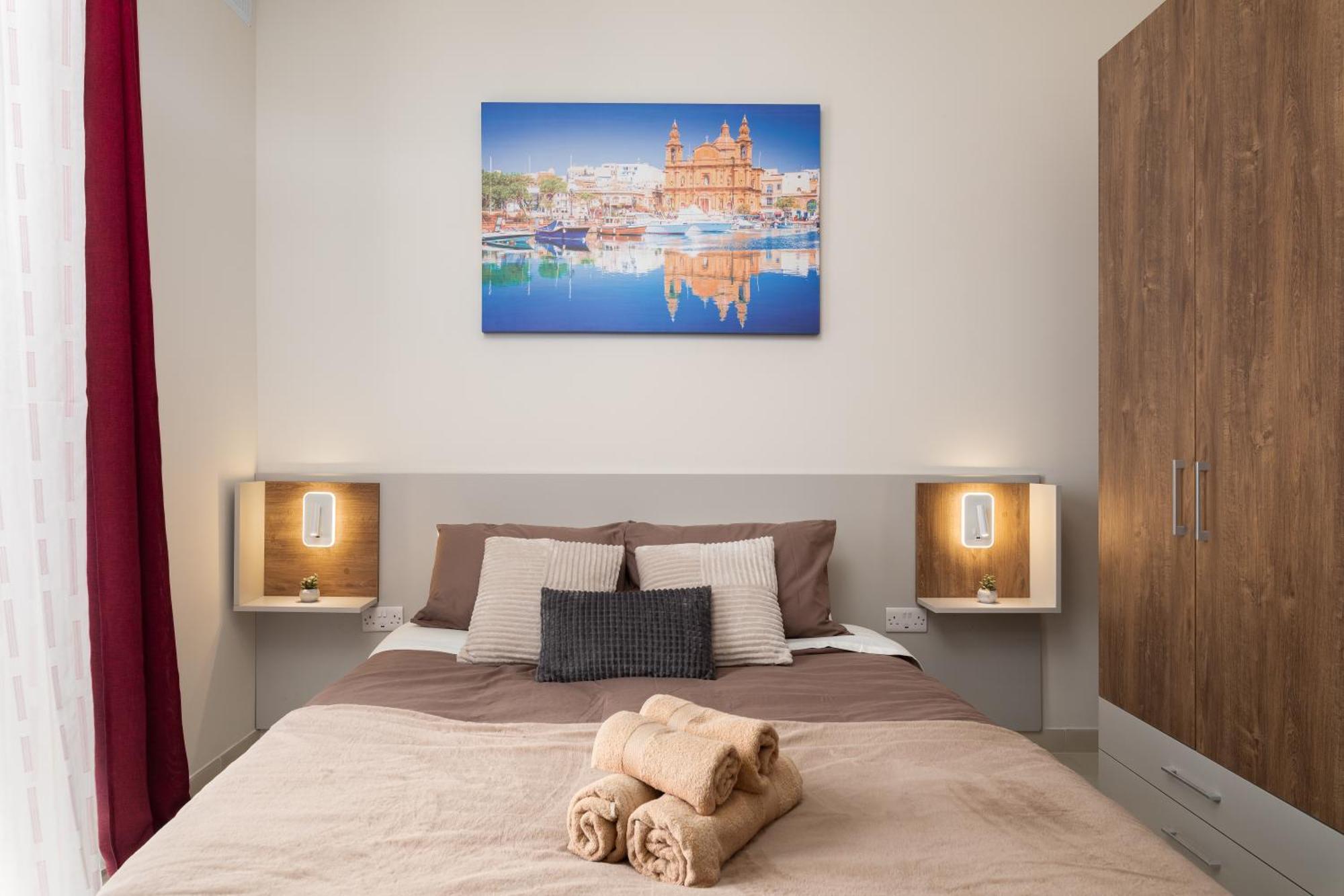Edka Suites - Modern Sunlit 2Bd Apartments With Balconies - Close To Sliema Promenade, St Julian'S & St Georges Bay Gzira Eksteriør billede
